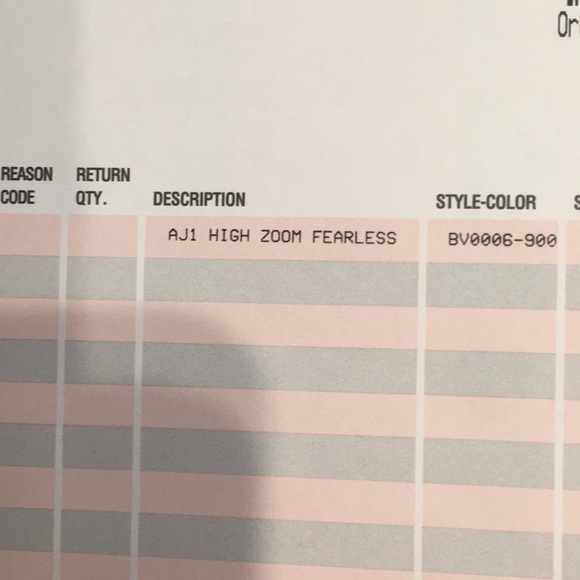 Nike AJ1 High Zoom Fearless - Picture 4 of 4